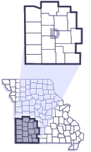 Troop D County Map