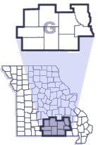 Troop G County Map