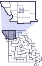 Troop H County Map